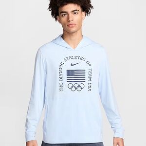 USA Restore Men's Nike Dri-FIT Yoga Lightweight Hoodie